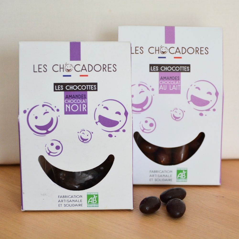 Amandes Chocolat Bio - Les Chocadores