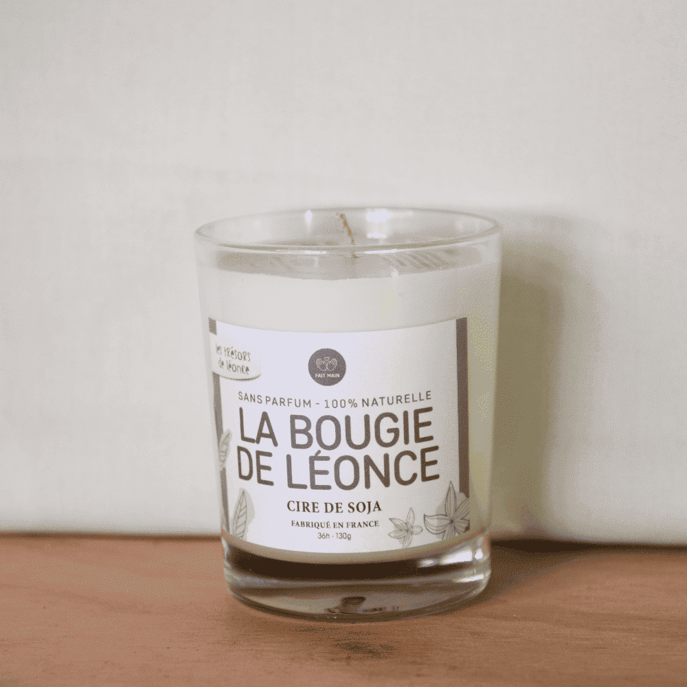 Bougie Cire de soja 