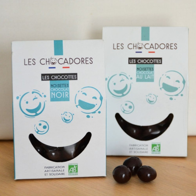 Noisettes Chocolat Bio<br />Les Chocadores 