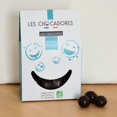 noisettes chocolat au lait bio