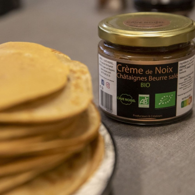 crèpes crème de noix et chataigne