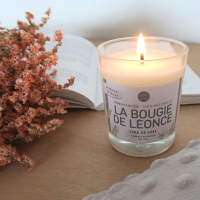 Bougie cire soja