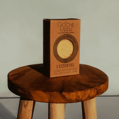 savon solide bio olive et lin rochemara